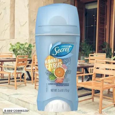 Secret Deodorant Scent, Hawaii Citrus Breeze, 2.6 Ounce, Packaging May