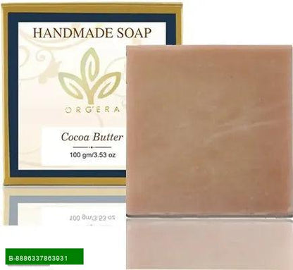 Product Org'era Cocoa Butter Soap With Vanilla (2 x 100 g) Indulge your senses with the luxurious Org'era Cocoa Butter Soap infused with the delightful essence of vanilla. This exquisite soap is designed to nourish and hydrate your skin while providing a 