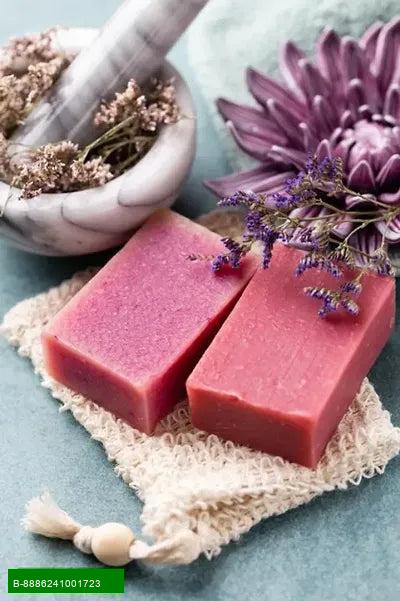 Product Luxurious Handcrafted Soap    Indulge in the soothing experience of our Luxurious Handcrafted Soap, specially formulated for All Skin Types. This exquisite soap is designed to cleanse and nourish your skin, leaving it feeling soft and rejuvenated.