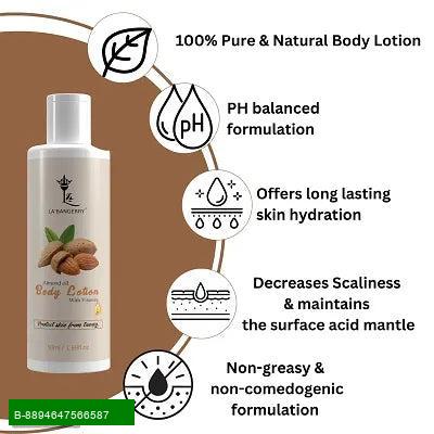 Product LA BANGERRY Herbal Almond Moisturising Body Lotion
Indulge your skin with the luxurious Herbal Almond Moisturising Body Lotion, designed to provide deep nourishment and intense hydration. Each 50 ml pack contains two bottles of this exquisite loti