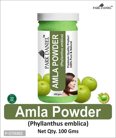 Amla Powder and Pomegranate Powder - Pack of 2 Jars (100 grams Each)