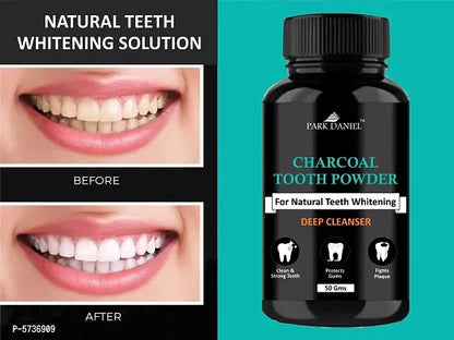 Charcoal Teeth Whitening Powder - Naturally Whiten Teeth