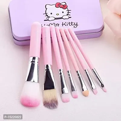 Hello Kitty Foundation Brush -Pack of 7 Pink