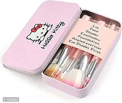 Hello Kitty Foundation Brush -Pack of 7 Pink