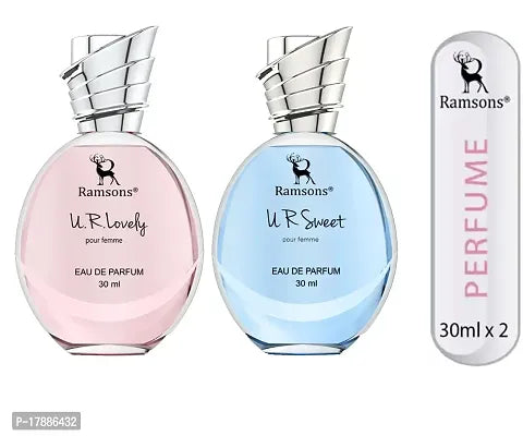 Ramsons U R lovely  U R Sweet Perfume Spray 2N X 30ml Deodorant Spray - For Women  (60 ml, Pack of 2)