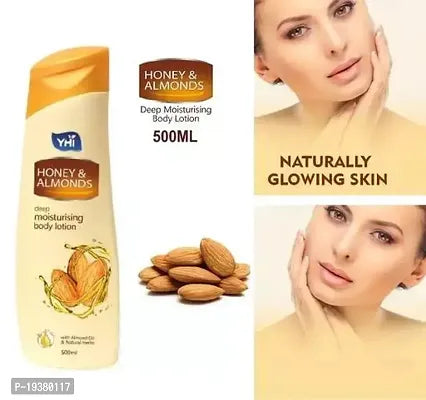 Unique Winter Body Lotion Y-Ash Honey  Alomonds Body lotion 500ml 1A