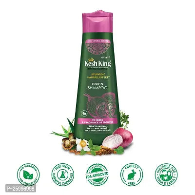 Kesh King Scalp and Hair Medicine Ayurvedic Hairfall Expert Onion Shampoo 300ml