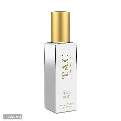 T.A.C - The Ayurveda Co. Spicy Truth Perfume, Eau De Parfum For Citrusy with Fruity Hints, Long Lasting Fragrance - 20ml