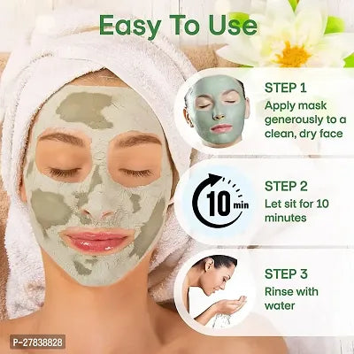 Green Tea Mask Stick for Face, Blackhead Remover with Green Tea Extract, Deep Pore Cleansing, Moisturizing, Skin Brightening All Skin Types of Men and Women