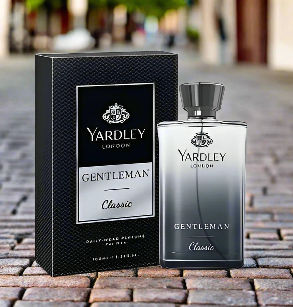 Yardley Perfume Gentleman Classic
Indulge in the Essence of Luxury
Experience the captivating allure of our exquisite perfume, specially crafted for all skin types. This fragrance envelops you in a symphony of notes that evoke elegance and sophistication.

Product Features:
Scent Profile: A harmonious blend of floral and woody notes that linger throughout the day.
Long-lasting: Formulated to ensure that you smell divine from morning till night.
Bestosale.com by Bestosi Internally 