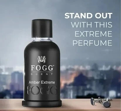 FOGG Men Spray Scent Amber Extreme Perfume, Long-Lasting 100 Ml