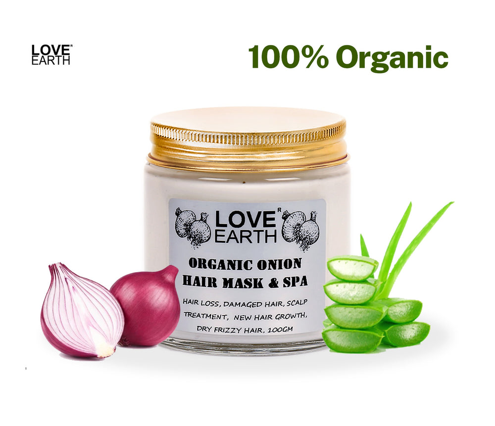 Love Earth Organic Onion Hair Mask (100 g)