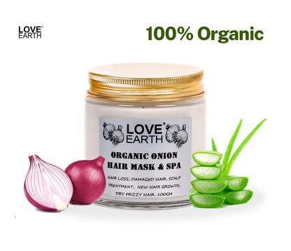 Love Earth Organic Onion Hair Mask (100 g)