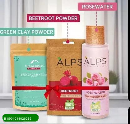 BestoSale.Com-Image 1-Indulge your skin with the Alps Goodness Skin Care Powder and Rose Water. This exquisite combination is designed to rejuvenate and refresh your complexion, providing a natural glow.Key Benefits:
Enriched with the goodness of rose water, known for its soothing properties.
Skin care powder helps to cleanse and purify the skin.
Perfect for all skin types, ensuring hydration and nourishment.
Your beauty routine deserves a touch of nature. Embrace the purity of Alps Goodness!