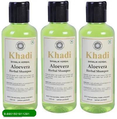 BestoSale.Com-Image 1-Revitalize Your Hair Naturally!Introducing the Khadi Herbal Aloe Vera Shampoo, a perfect blend of nature's finest ingredients designed for both men and women. This luxurious shampoo, enriched with the goodness of aloe vera, gently cleanses your hair while providing essential nutrients that promote healthy growth.Key Benefits:

Deep Cleansing: Removes dirt and impurities without stripping natural oils.

Nourishing Formula: Infused with herbal extracts to strengthen and nouri