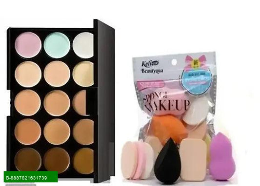 Product All-In-One Makeup Kit for Every Skin Type! Transform your beauty routine with our exquisite Makeup Kit, meticulously designed to cater to all skin types. Whether you have oily, dry, or combination skin, this comprehensive kit has everything you ne