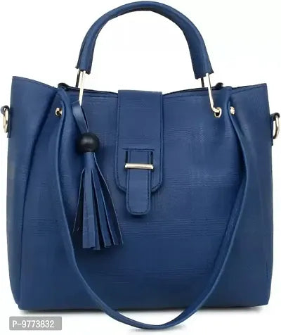 DANIEL CLARK Women's Handbags Combo (Blue) - Set of 3