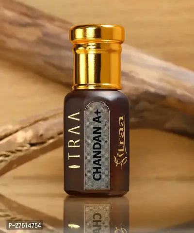 Itraa Very Peacful Chandan  Chandan A+ Attar  | Alcohol Free | Skin Friendly  | Long Lasting |  Ideal Gift Option For Your Loved Once