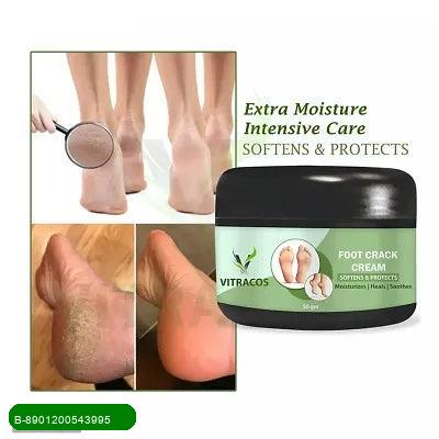 BestoSale.Com-Image 1-Revitalize Your Feet with our Foot Crack Cream, specially formulated to heal and soften dry, cracked heels and feet. This luxurious cream penetrates deeply to provide intense moisture, restoring your skin's natural softness.Say goodbye to rough, painful cracks! Our unique blend of nourishing ingredients works diligently to repair damaged skin, leaving your feet feeling rejuvenated and smooth. Ideal for daily use, it absorbs quickly without leaving a greasy residue.Key Benef