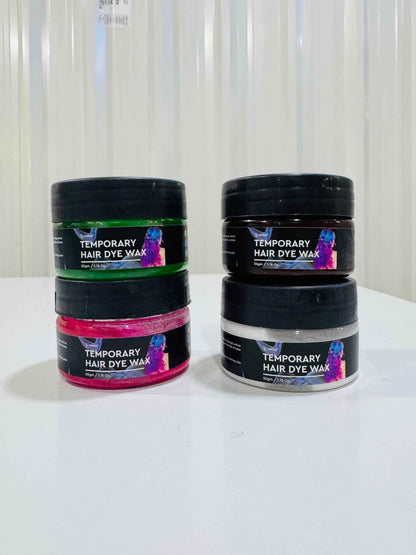 Temporary Hair Coloring Wax 120g (Pack of 4)