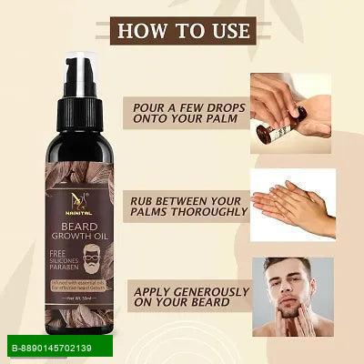 Product Transform Your Beard with Nainital Advanced Beard Growth Oil!
Looking to enhance your beard growth? Nainital Advanced Beard Growth Oil is specially formulated for men who want to achieve a fuller, thicker beard. This powerful blend of natural ingr