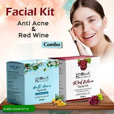 BestoSale.Com-Image 4-Revitalize Your Skin with Our Natural Facial Kit Combo!
Experience the ultimate skincare solution with our Natural Facial Kit Combo, specially formulated to tackle oil control, anti-acne, and wrinkle control. Infused with the rich essence of Red Wine, this facial kit is designed for all skin types, ensuring that everyone can enjoy its rejuvenating benefits.
Key Benefits:

🌿 Oil Control: Keeps excess oil at bay for a fresh and matte look.
🌟 Anti-Acne: Helps reduce breakouts 