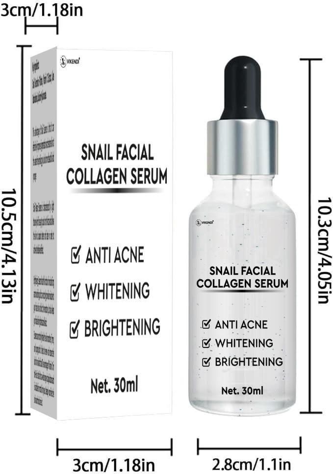 Snail Facial Collagen Serum 60 ml Pack of 2