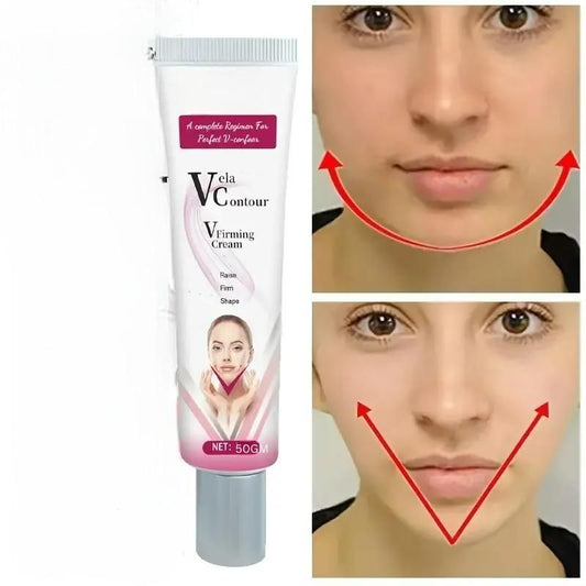 V-Shaped Face Cream Tighten Removal Wrinkles Double Chin Fade Fine Lines Firming Lifting Moisturizing Improve Sagging 20gm