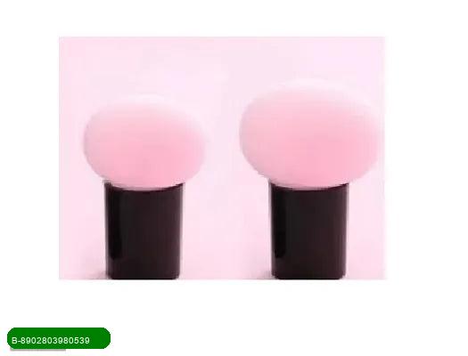 BestoSale.Com-Image 1-Transform your makeup routine with our Beauty Blender Mushroom Shaped Powder Puff. Designed with a convenient handle, this powder puff ensures an effortless application of your favorite powders. Perfectly shaped to fit into every contour of your face, it provides a flawless finish that enhances your natural beauty.Each pack contains two puffs, suitable for all skin types. Whether you&#x27;re applying setting powder, foundation, or blush, these versatile puffs will help you 