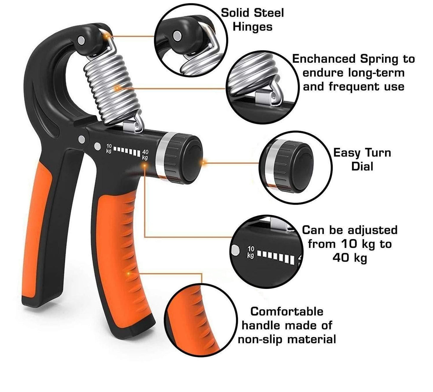 Adjustable Hand Grip Strengthener