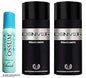 Ossum Cherish 25ml, Denver Code 50ml, Code 50ml (pack of 3) Body Deodorants for men women.