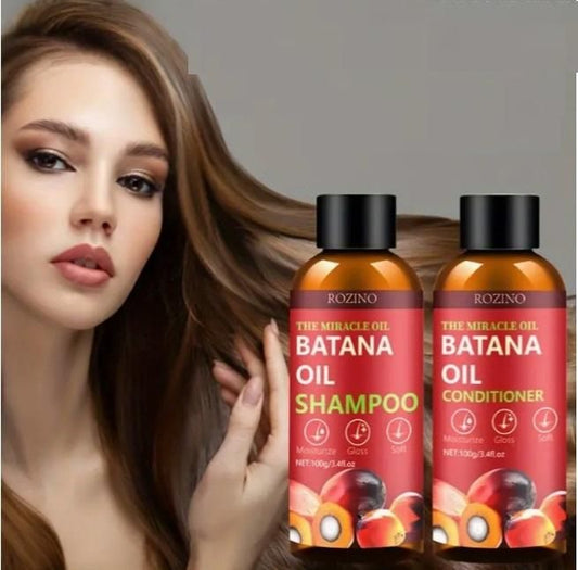 Batana Oil Shampoo & Conditioner Set (Pack of 2)