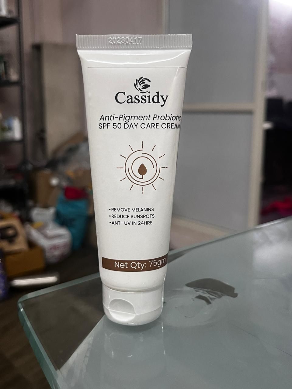 CASSIDY Anti-Pigment Probiotic SPF Cream, 75gm (Pack of 2)