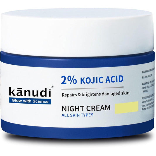 Kanudi Kojic Acid Night Cream (50 g) (Pack of 2)