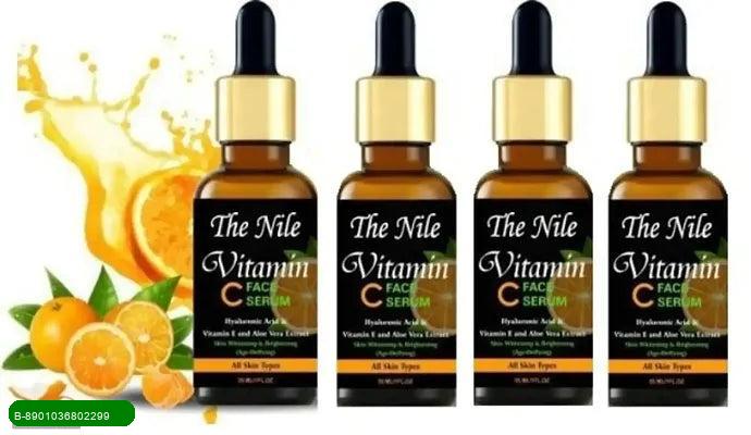 BestoSale.Com-Image 1-Illuminate Your Skin with The Nile Vitamin C Face SerumRevitalize your skincare routine with The Nile Vitamin C Face Serum. This powerful serum is designed to enhance your complexion, providing a brightening effect that reduces the appearance of dark spots and uneven skin tone.Benefits:
Rich in antioxidants for a youthful glow
Boosts collagen production for firmer skin
Hydrates and nourishes for a radiant finish
This 30ml pack of 4 ensures you have an ample supply to keep y