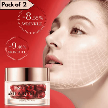 30Pcs Whitening Capsule Antioxidant Anti Wrinkle Moisturizing Facial Serum (Pack Of 2)