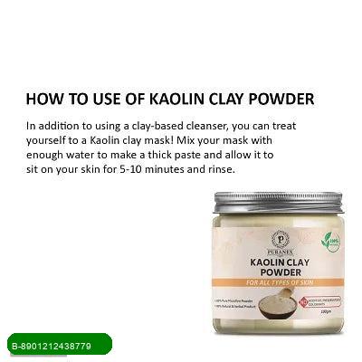 BestoSale.Com-Image 1-Experience the transformative power of our Pure Kaolin Clay Powder, specially formulated for whitening and brightening your skin. This premium clay is known for its gentle properties, making it perfect for all skin types. Each pack contains three convenient sachets of 100 GM, allowing you to indulge in a rejuvenating facial treatment whenever you desire.The kaolin clay works effectively to absorb impurities and excess oil, leaving your skin feeling refreshed and revitalized