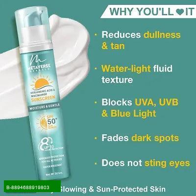 Product Protect Your Skin with Our Ultimate Sunscreen! Type: Sunscreen Suitable For: All Skin Types This sunscreen is your perfect companion for sunny days, offering broad-spectrum protection against harmful UVA and UVB rays. Its lightweight formula absor