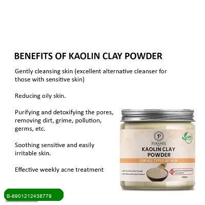 BestoSale.Com-Image 2-Experience the transformative power of our Pure Kaolin Clay Powder, specially formulated for whitening and brightening your skin. This premium clay is known for its gentle properties, making it perfect for all skin types. Each pack contains three convenient sachets of 100 GM, allowing you to indulge in a rejuvenating facial treatment whenever you desire.The kaolin clay works effectively to absorb impurities and excess oil, leaving your skin feeling refreshed and revitalized