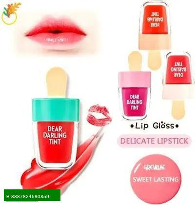 Product Indulge in Color with Our Ice Cream Shape Matte Lipstick Set!    Transform your lips into a canvas of vibrant colors with our delightful Ice Cream Shape Matte Lipstick Set! This set includes 4 beautifully crafted lipsticks, each shaped like your f