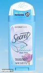 Secret Invisible Solid Antiperspirant Deodorant-Sheer Clean-2.6 oz Deodorant Stick  (73 g)