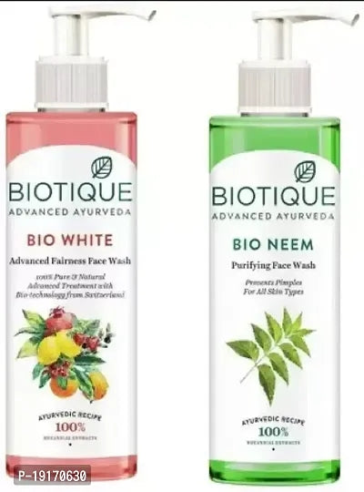 Biotique 2 White Advance Fairness Face Wash 400 Ml