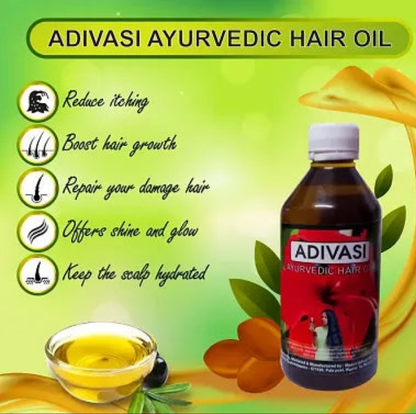 Adivasi Medicine All Type Of Hair Problem Herbal Growth Hair Oil 200 Ml Pack Of 1