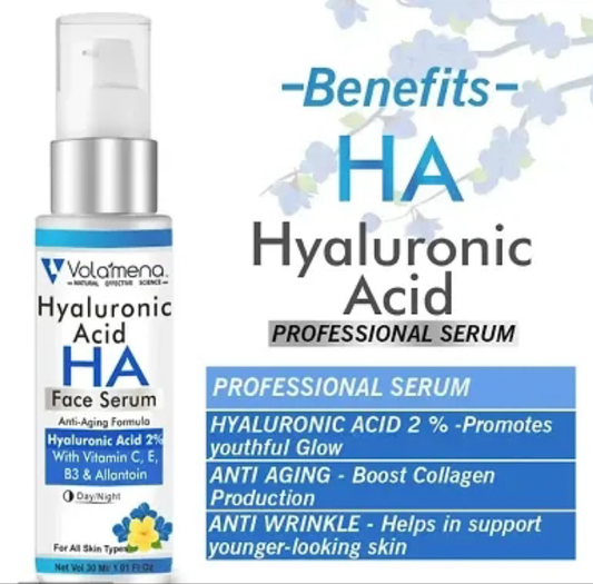 Professional HA Serum for Anti-Aging, Hydration, and Radiance