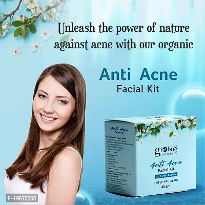 Natural Facial Kit Combo - Oil Control, Anti Acne & Wrinkle Control Red Wine Facial Kit