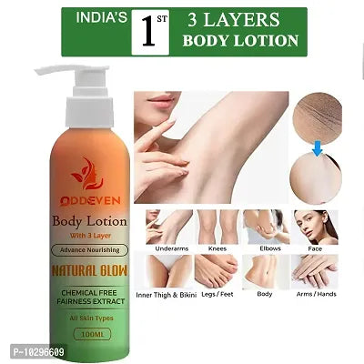 Whitening Cell Repair 3 Layers Body Lotion for Men and Women