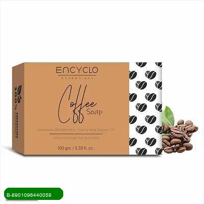 BestoSale.Com-Image 1-Awaken Your Senses with Every Wash!
Indulge in the luxurious experience of Coffee Soap from Encyclo. This delightful soap not only cleanses your skin but also revitalizes your senses with the rich aroma of freshly brewed coffee. Each 100GM pack contains two bars, making it perfect for daily use or as a thoughtful gift for loved ones.
Benefits:

Exfoliates and rejuvenates the skin
Rich in antioxidants to protect your skin
Natural ingredients that nourish and hydrate

Your mo