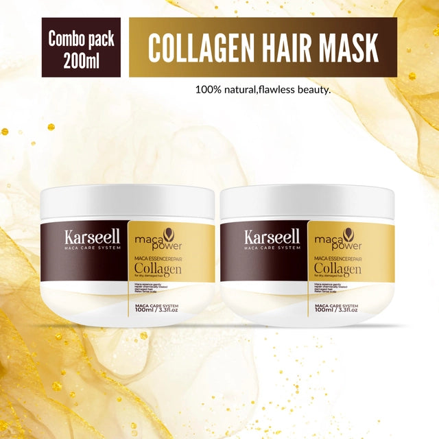 Karseell Collagen Repair Hair Mask (100 g, Pack of 2)