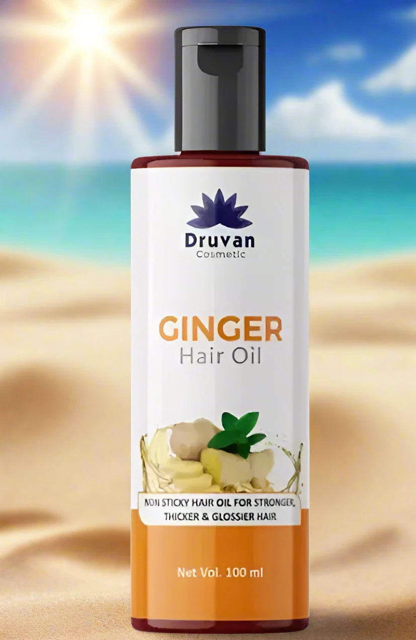 Ginger hair oil - for Hair Growth for Men and Women pack of 1 (100ml)