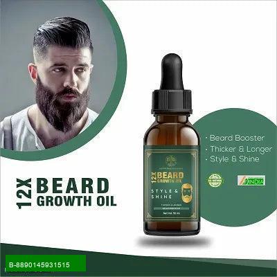 Product Happytree Organics 12x Powerful Beard Growth Oil - 30 ml Your beard deserves the best! Transform your beard with Happytree Organics' powerful blend of natural ingredients.  
12x Beard Growth Formula: Specially designed to promote faster and thicke